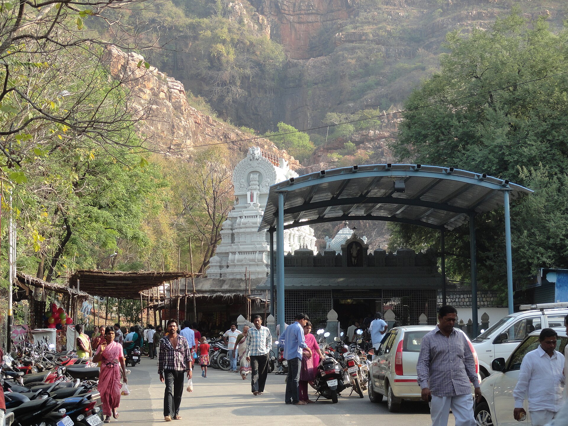 Kapila Theertham at the foot of the Tirumala hills